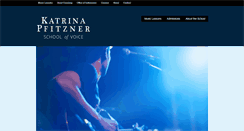 Desktop Screenshot of katrinapfitzner.com